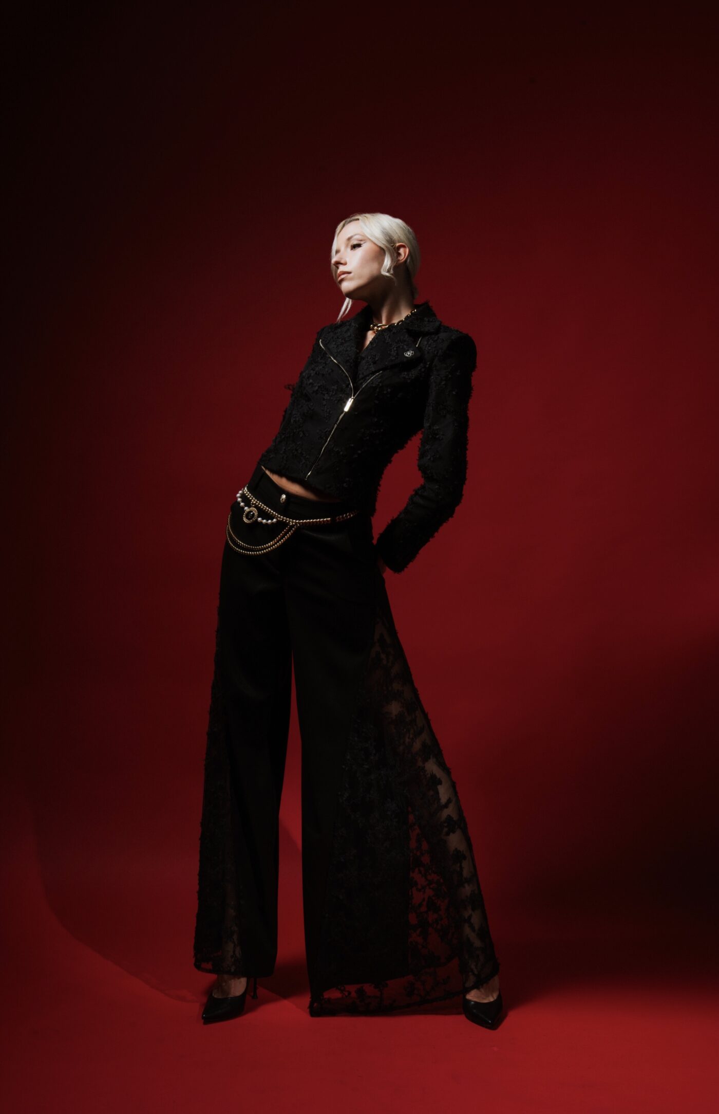 TROUSERS WITH LACE - Image 2