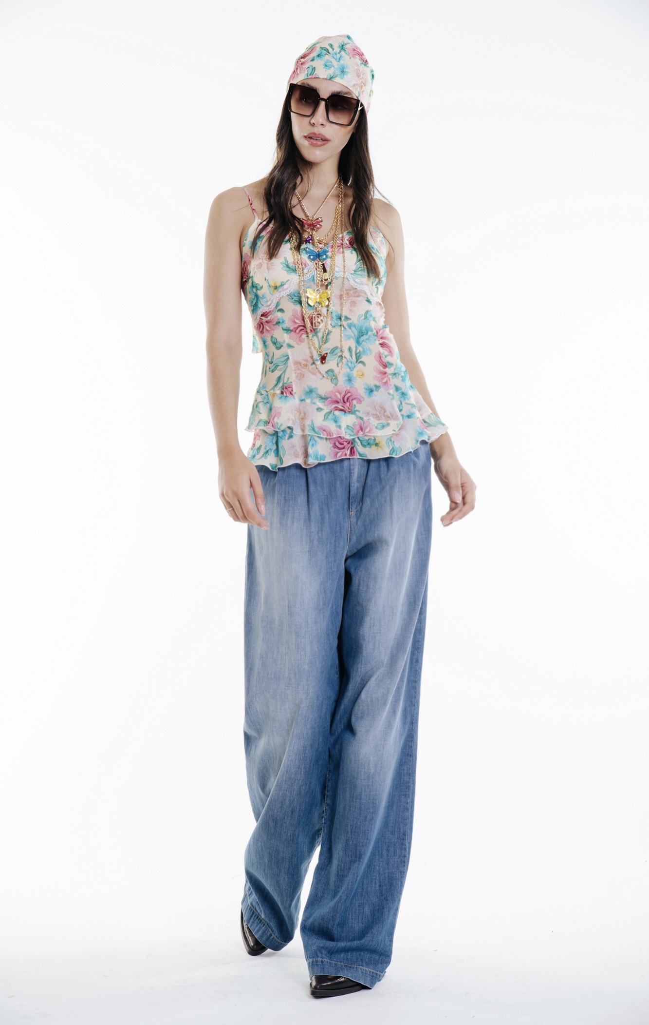 PRINTED BUSTIER