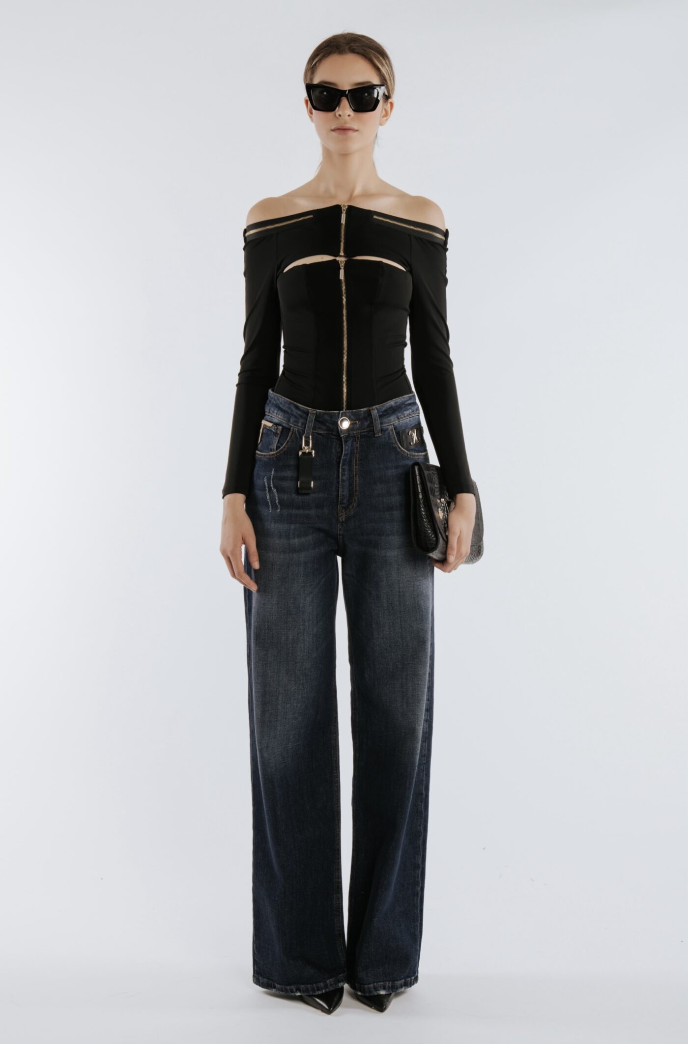 BODYSUIT WITH ZIP