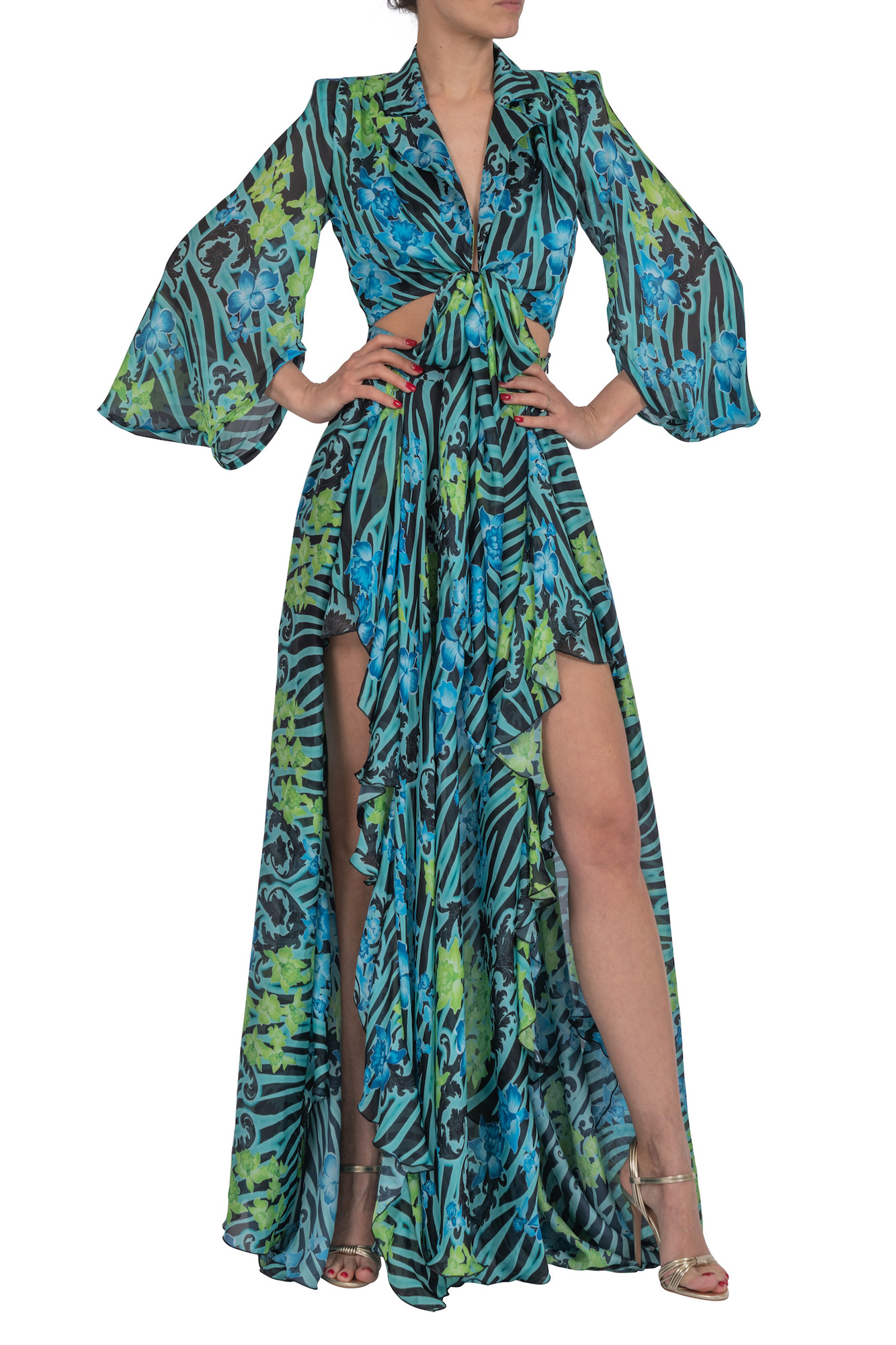 ABITO STAMPATO CUT-OUT