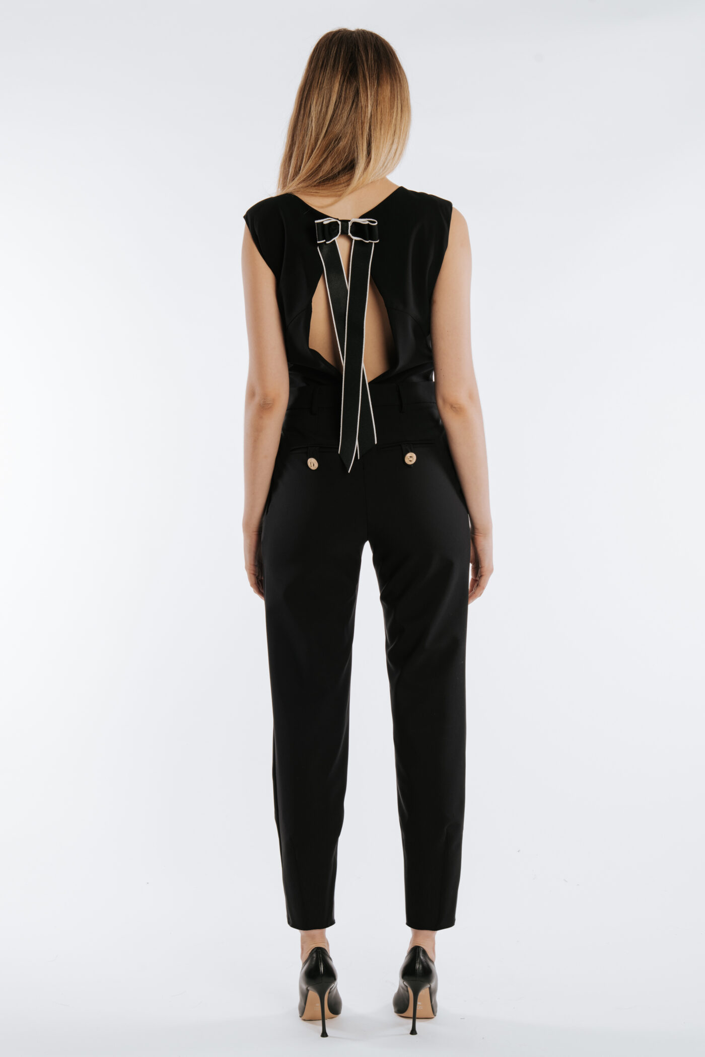 JUMPSUIT WITH BOW - Image 4