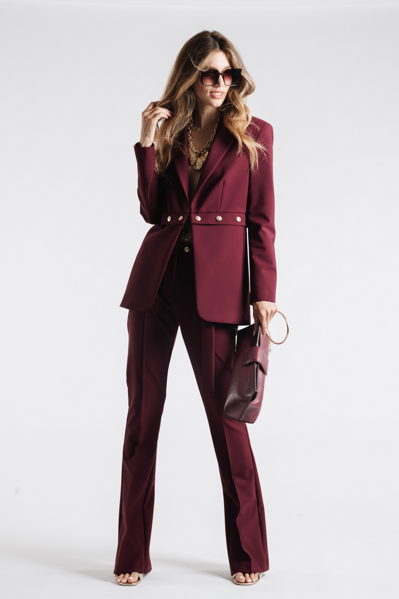 JACKET WITH GOLD BUTTONS