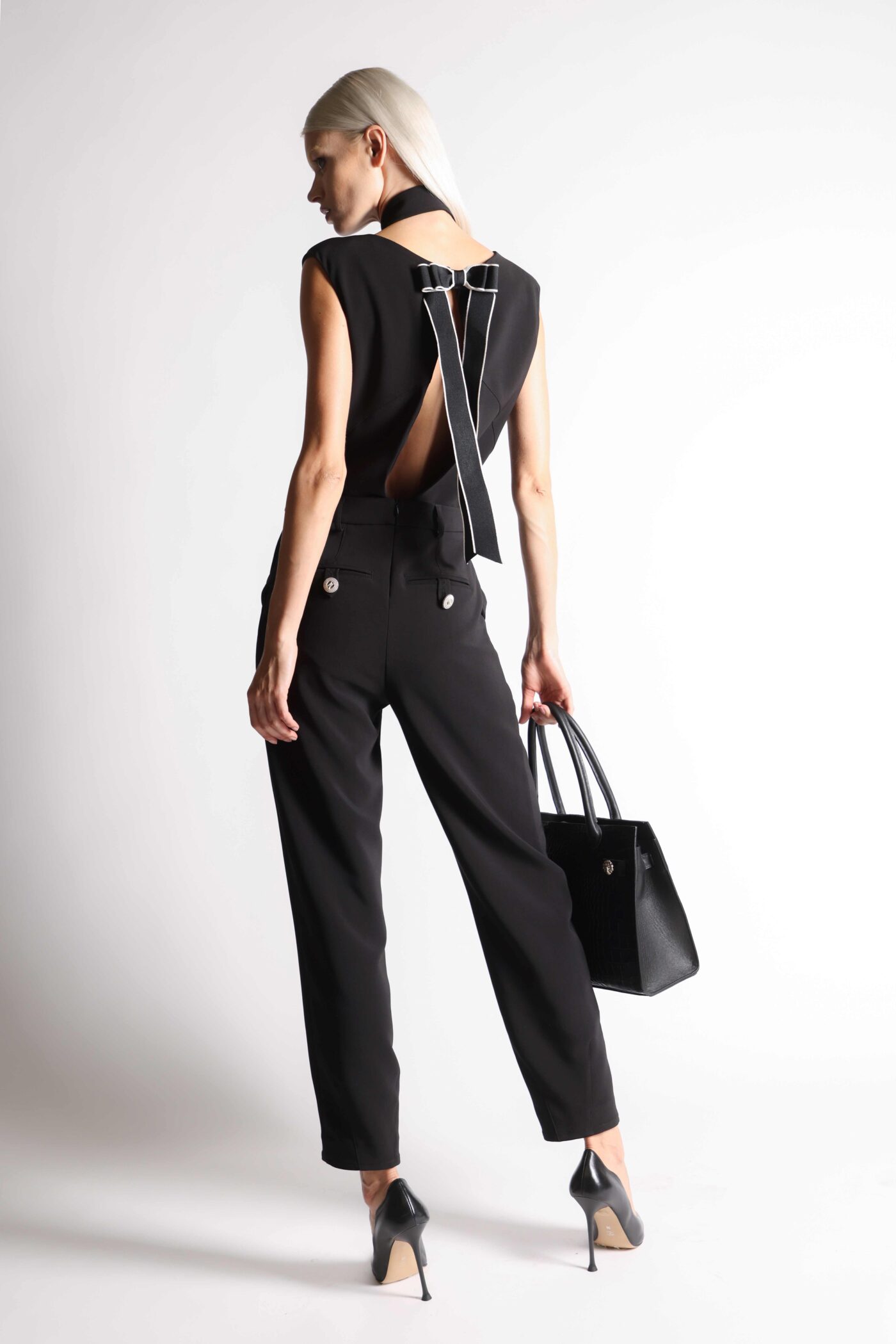 JUMPSUIT WITH BOW - Image 2